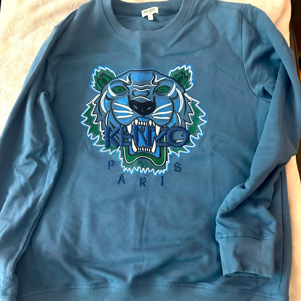 Authentic Kenzo sweatshirt embroidered Tiger